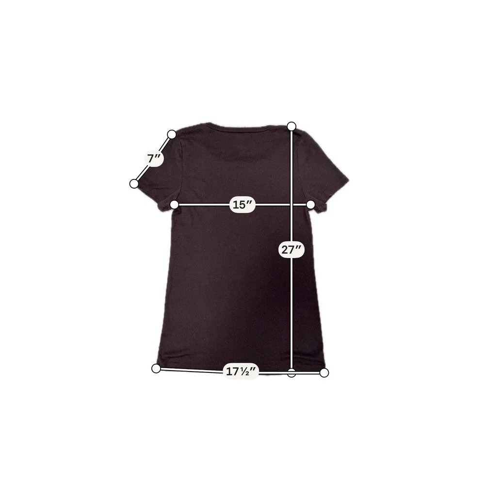 J.Crew Perfect Fit Brown 100% Cotton Scoop Neck Short Sleeve Tee Shirt Large